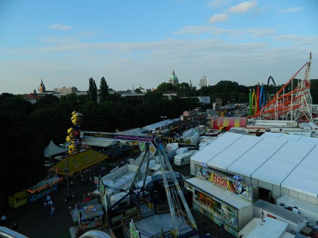 Blick vom Riesenrad aus