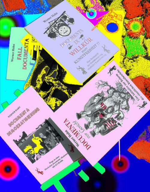 4 documenta Bücher von werner hahn. Joachim gAUCK sollte sie kennen. Siehe web OFFENER BRIEF. Ein Buch davon hatte die KUNSTZEITUNG zur Rezension angefordert; die NIE ERSCHIENEN ist. Warum wohl ???