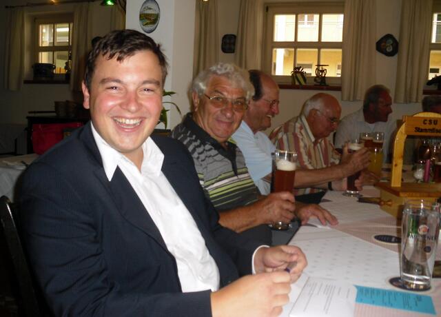 RA und Stadtrat Marc Sturm freute sich über die vielen Gäste