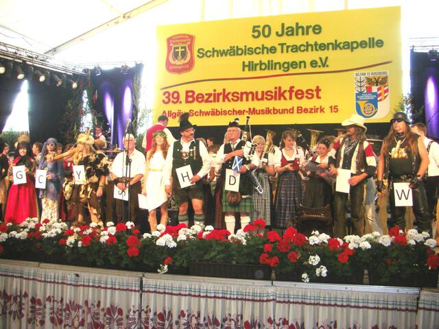 Die vorgespielten Musikstücke müssen nach Ländern u. Optik der Repräsentanten zugeordnet werden