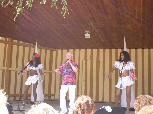 Diane aus Jameika, Oliver Bendt und Katja aus Santa Lucia.