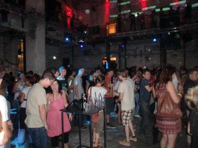 Auf zwei Areas ging die Party weiter...