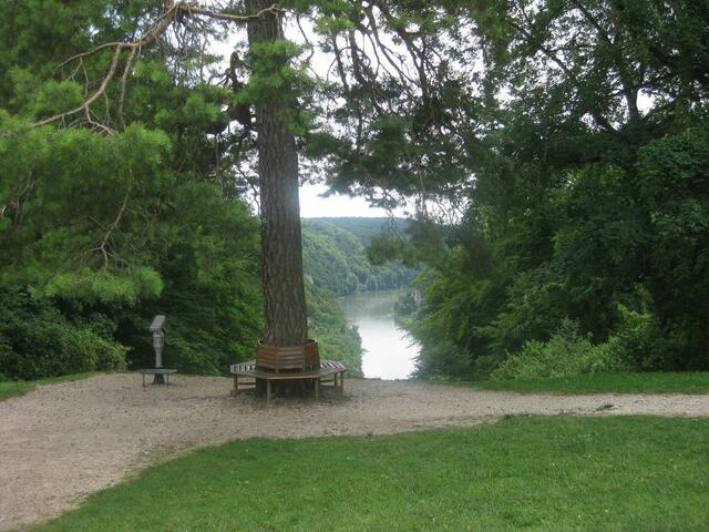 Idyllischer Blick auf die Donau