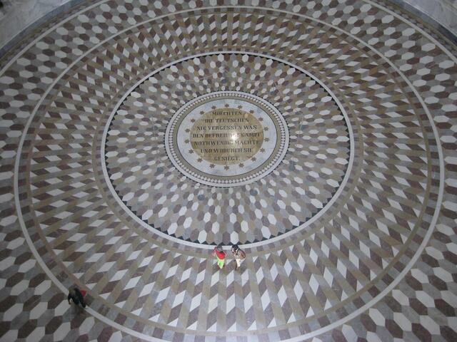 Blick von der Empore  herunter