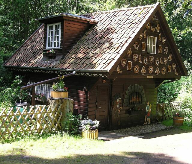 Ein echtes Hexenhäuschen