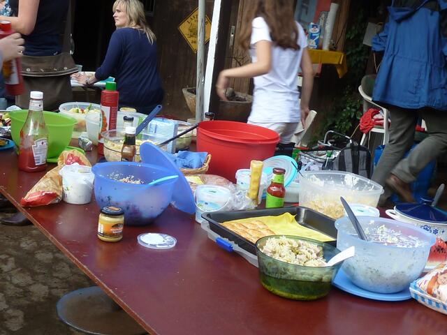 Buffet für´s Abendessen