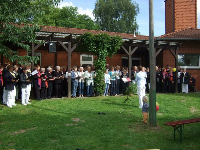 Massenchor aller Vereine