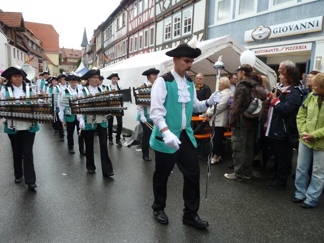 Schön dieser Spielmannszug.