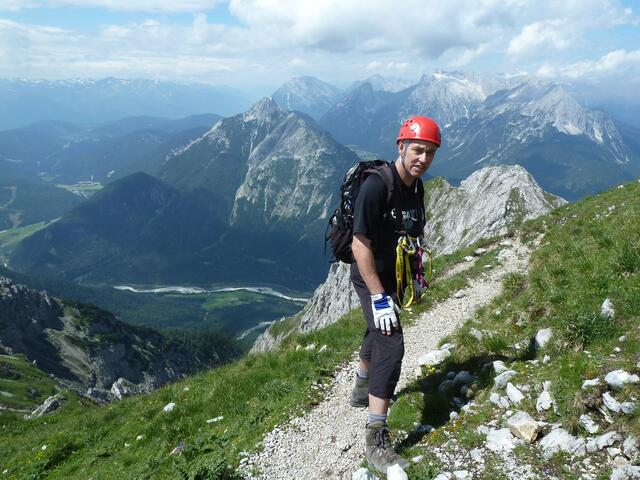 Gleich geschafft mit super Blick