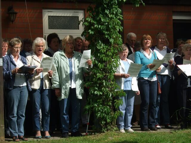 Massenchor aller Vereine