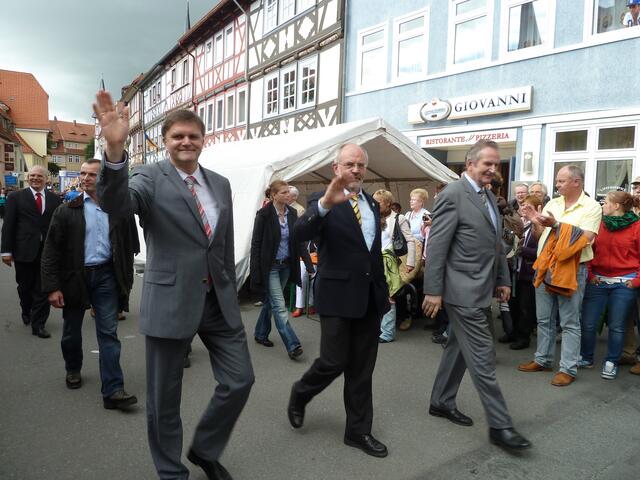 Innenminister Schünemann war auch dabei.