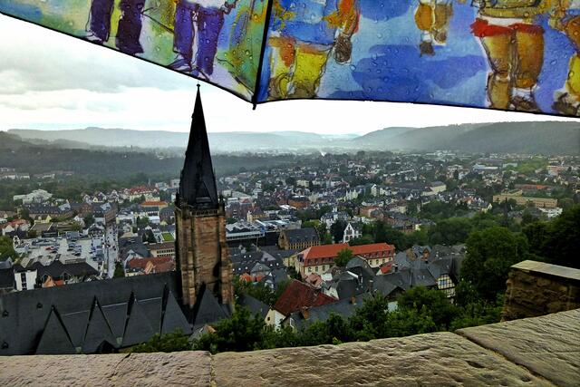 Blick vom Schlossberg