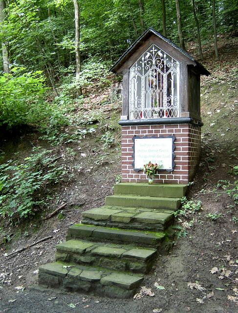 "Antoniusbildstock", geschaffen nach 1900.