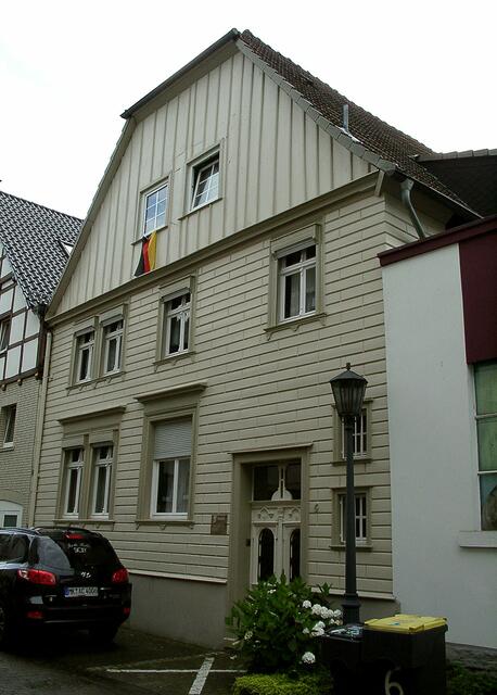 "Bürgerhaus" in der "Wasserstr. 6", heute ein Privathaus, Menden