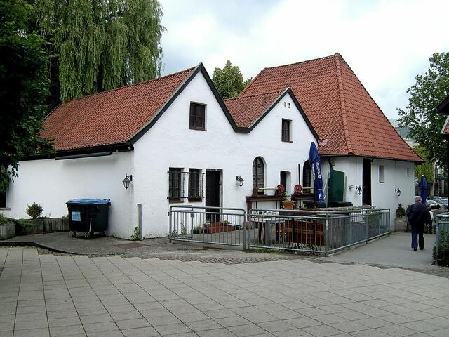 Die Rückseite der "Schlossmühle".