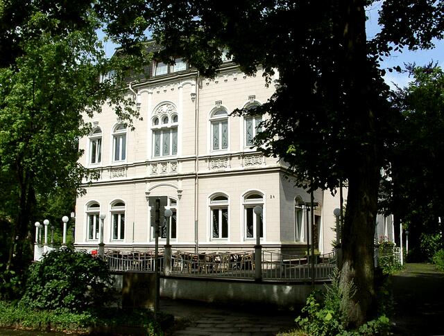 Van Bömmel`sches Haus noch einmal aus einer anderen Perspektive.