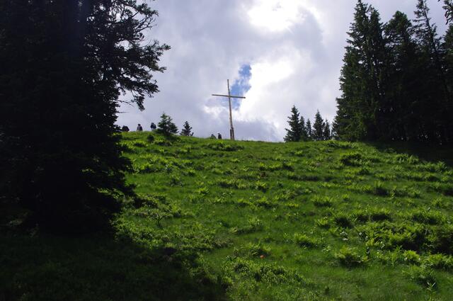 Der Gipfel vom Edelsberg ist leicht zu erreichen