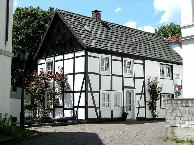 Noch ein Bürgerhaus, Südwall 12, Menden.