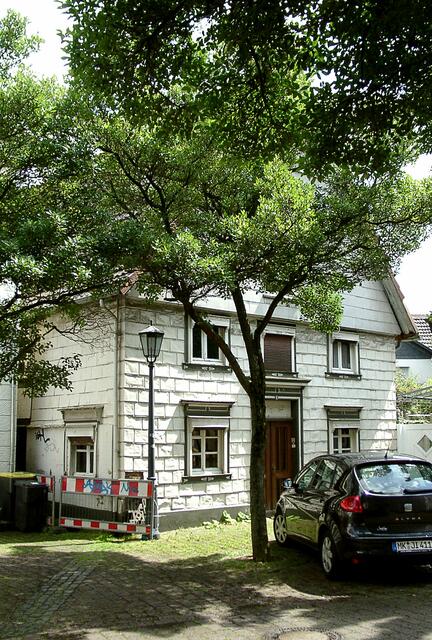 Gerberstr. 6, Menden (um 1870 mit Blech verkleidet)