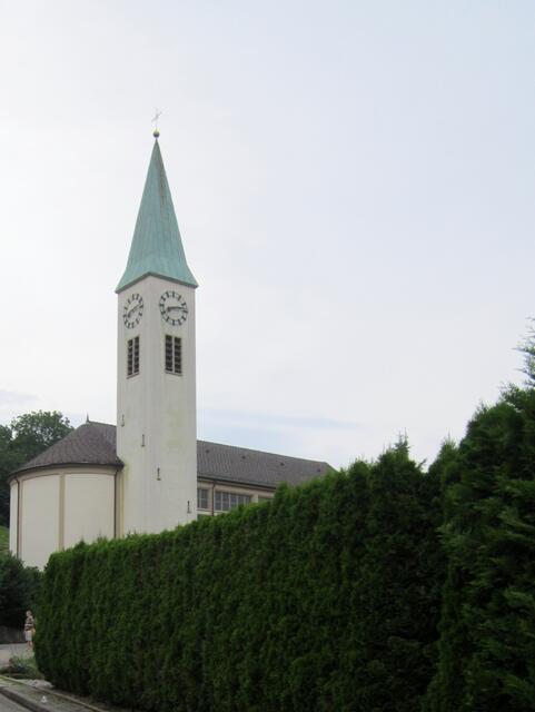 Die Kirche Maria Königin in Au im Murgtal wurde 1955 erbaut.