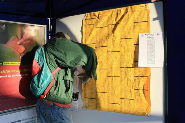 Im Zug sollte man sich nichts aus dem Rucksack klauen lassen.