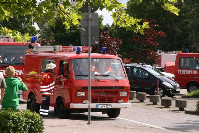 Die Feuerwehr Evensen (Samtgemeinde Lamspringe) erhält den Einsatzauftrag