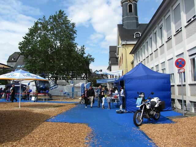 Aktionsfläche der Bundespolizei