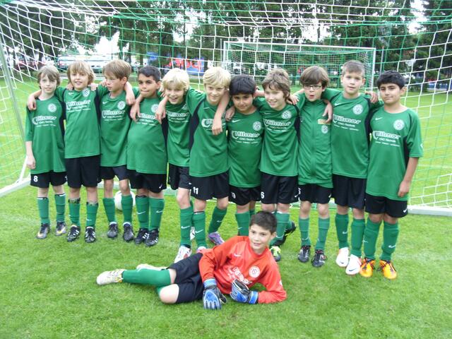Mannschaftsfoto der E-Junioren des RSE.
