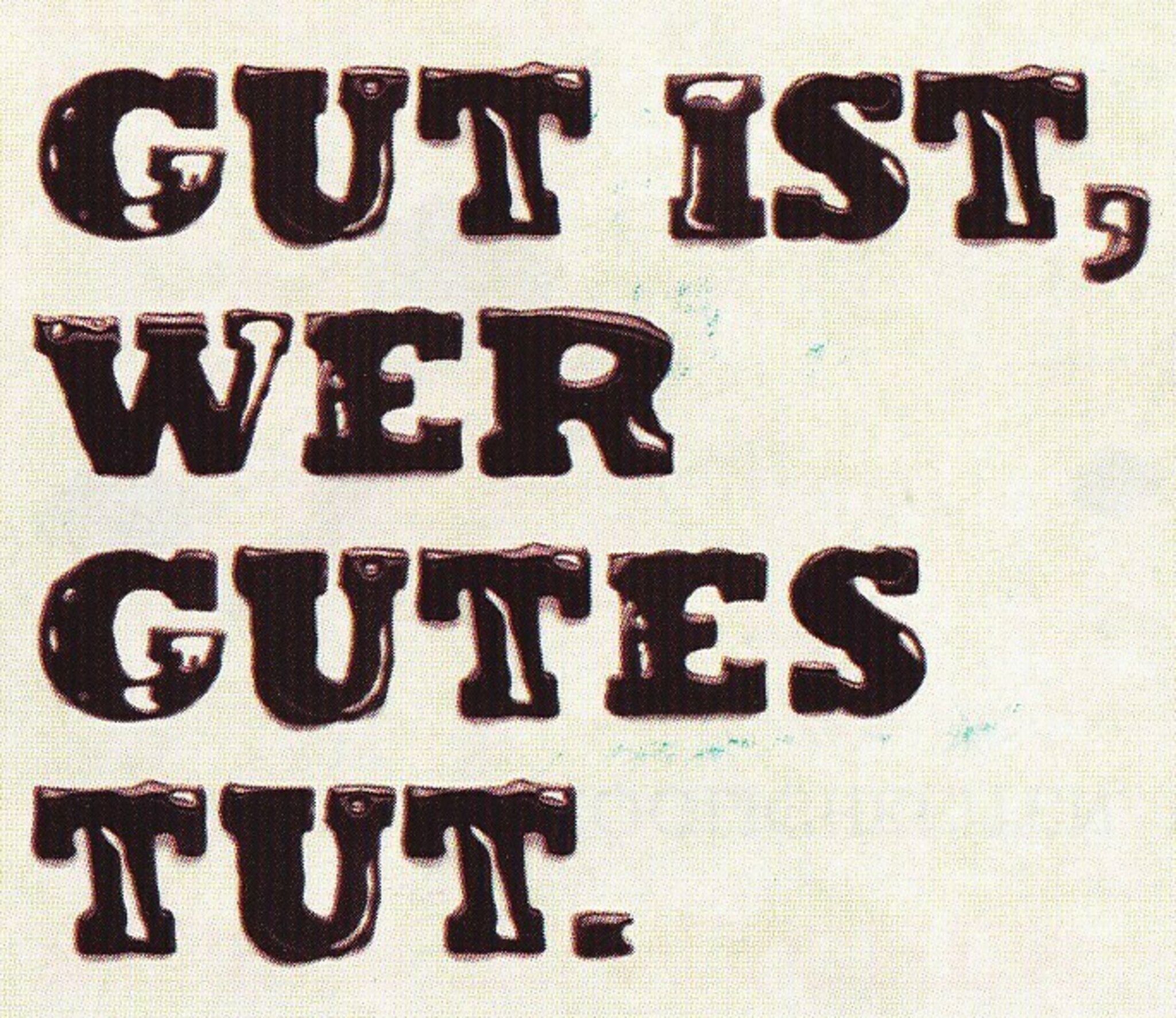 Wer Gutes Tut Bekommt Gutes Zurück Gut für Bremen? - BAKI-Vorschlag "GUT IST, WER GUTES TUT-Aktion zum 1
