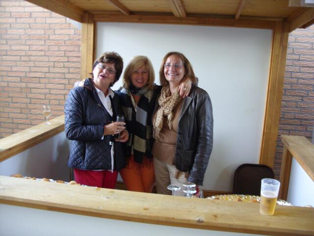 Die drei Damen von der Schankstelle. Von links: Heidrun Stern, Brigitte Reuper und Jutta Schmidt.