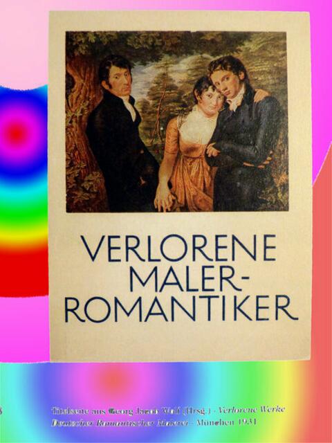 MALTZAHN bedauert in BUCH: Verlorene Werke München 1931 - Cover G.J. WOLF (Hrsg.) - siehe Artikel mehr dazu. werner hahn Sfumatage. Ebenda S. 35 "ein ewig schmerzender Verlust"!