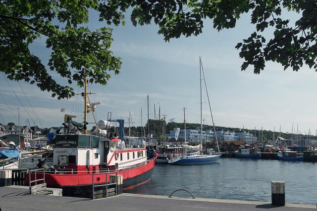Am Hafen von Laboe