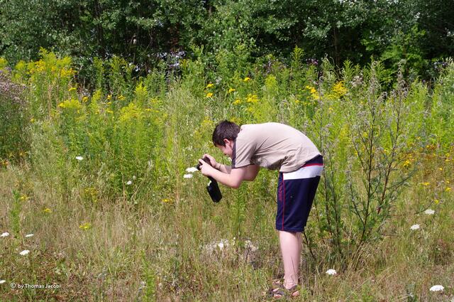 Riccardo auf der Jagd. :-))