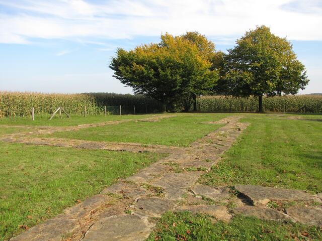 Hinter Rehburg entdecken wir etwas abgelegen die Reste eines alten Zisterzienserklosters. Ein Bauer soll beim Pflügen auf seinem Acker auf diese Grundmauern gestoßen sein.
