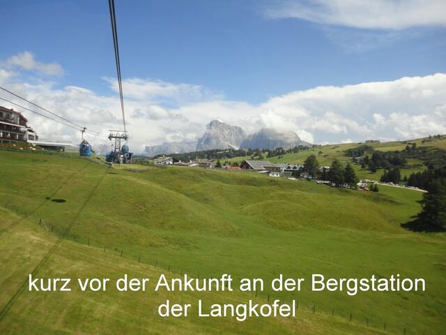 Ankunft Bergstation