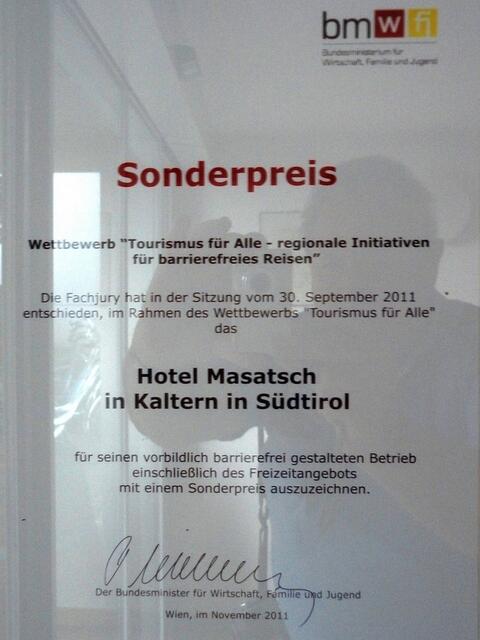 Sonderpreis für das Hotel