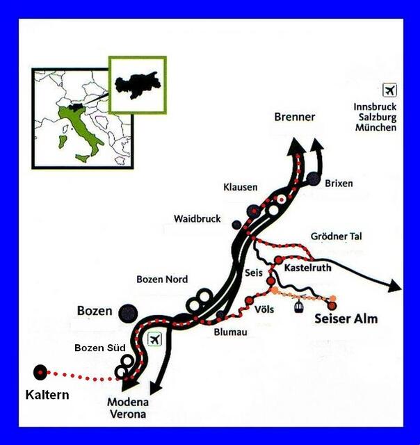 Abstecher zur Seiser Alm
