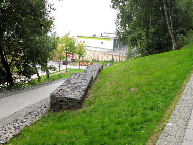 So, jetzt geht es so langsam los Richtung "Jübergturm" im Zickzack.