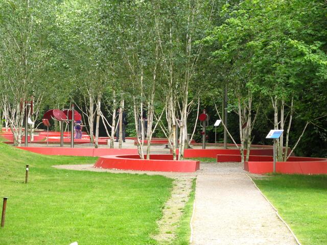 Der Anfang vom "Garten der Bewegung".