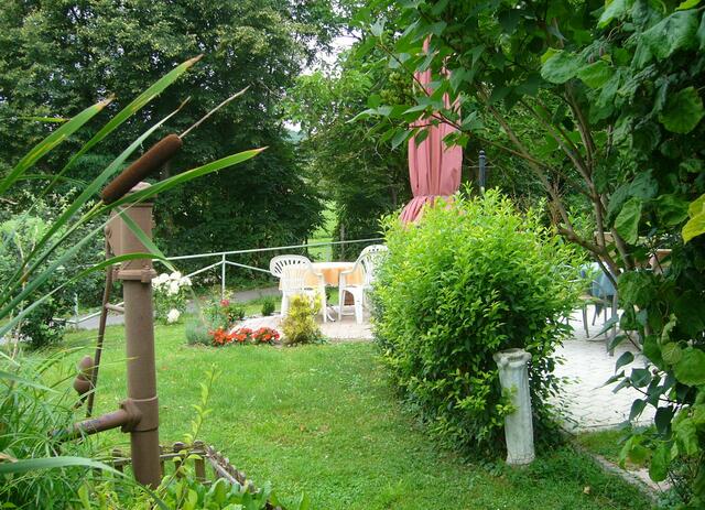 Landhotel Außenanlage