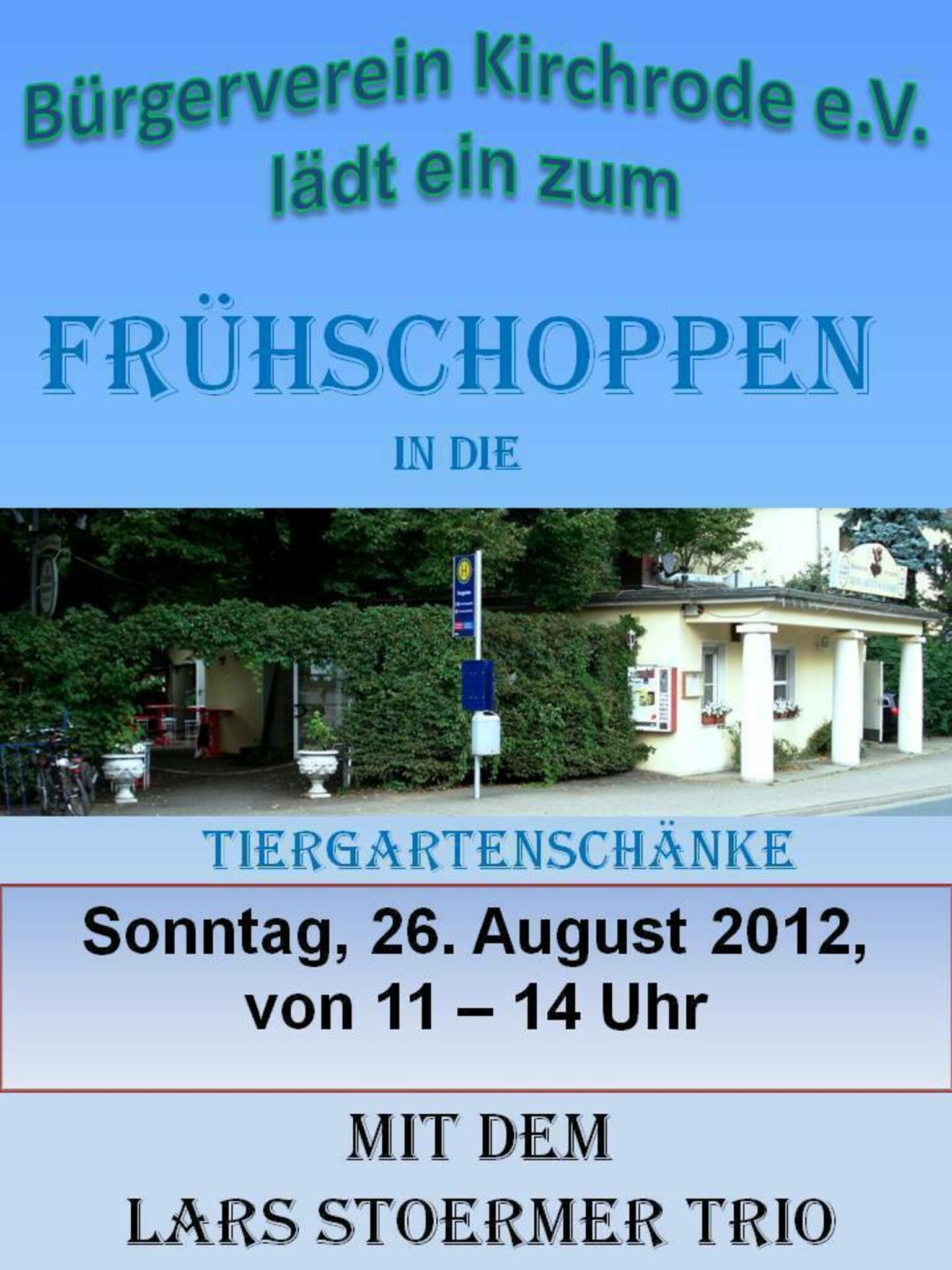 Bürgerverein Kirchrode Jazzfrühschoppen HannoverBemerodeKirchrodeWülferode