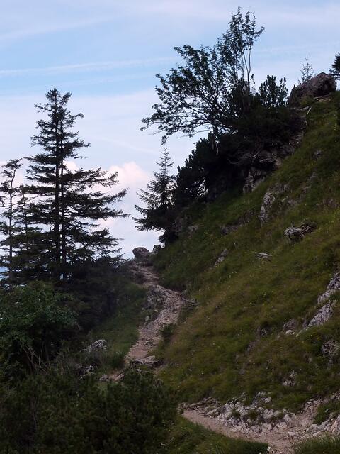 Der Weg in den "Himmel"