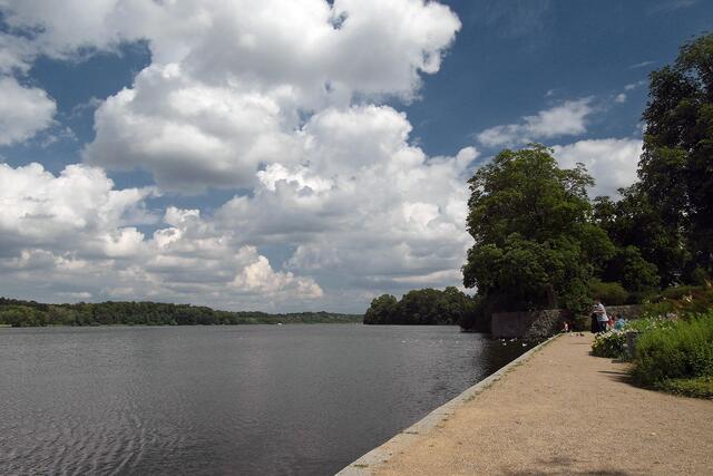 Auf der Seepromenade am Großen Eutiner See