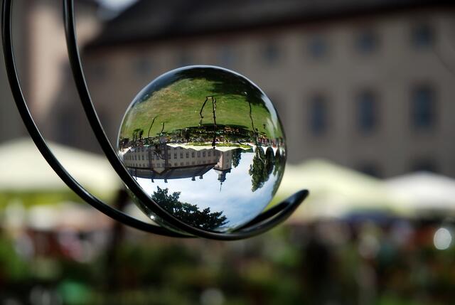 Auch eine Art der 'Glaskugel-Aufbewahrung' ...