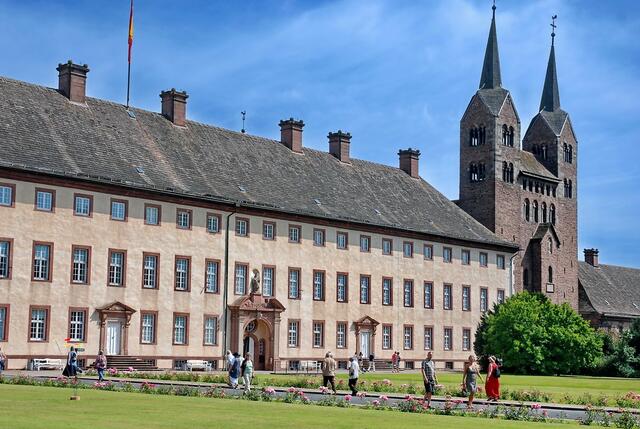 Westflügel von Schloss Corvey