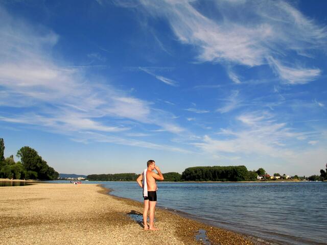 Strand ,wie am Meer!