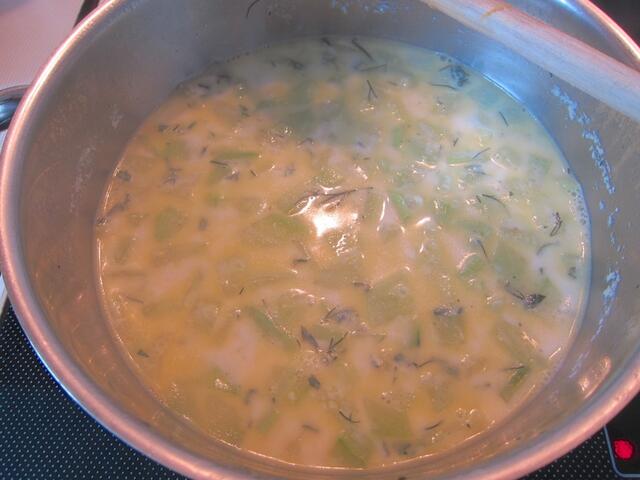 Wenn die Gurkenstücke gar sind ...