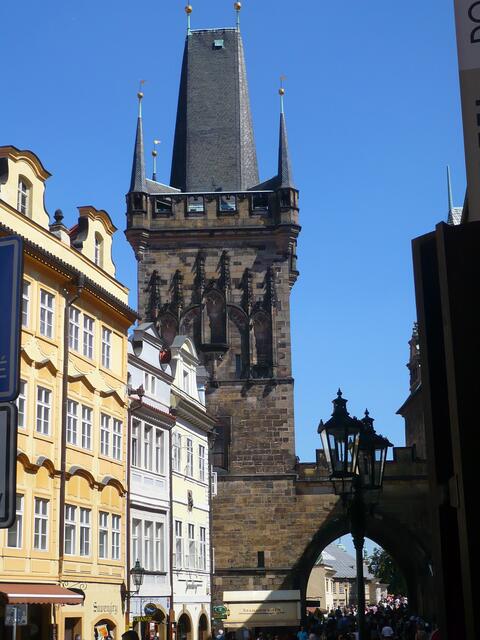 Eingang zur Karlsbrücke