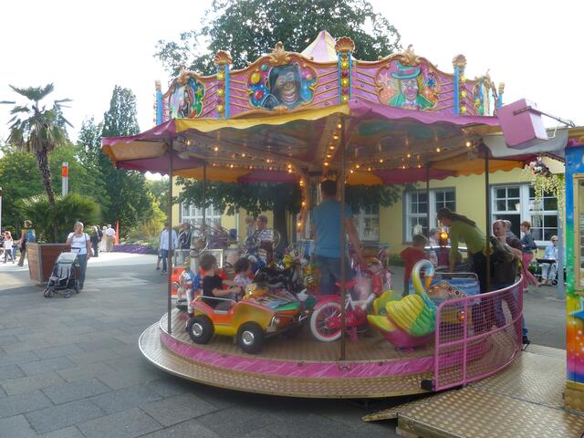 Natürlich durfte für die Kleinsten das Kinderkarussell nicht fehlen.