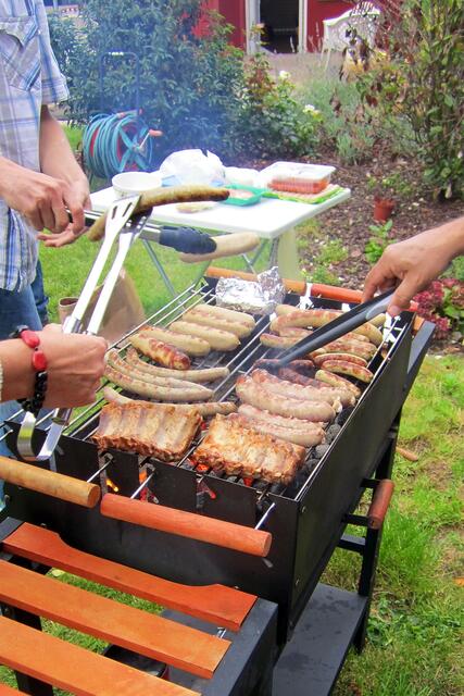 Ruck-Zuck waren die Helfer da.